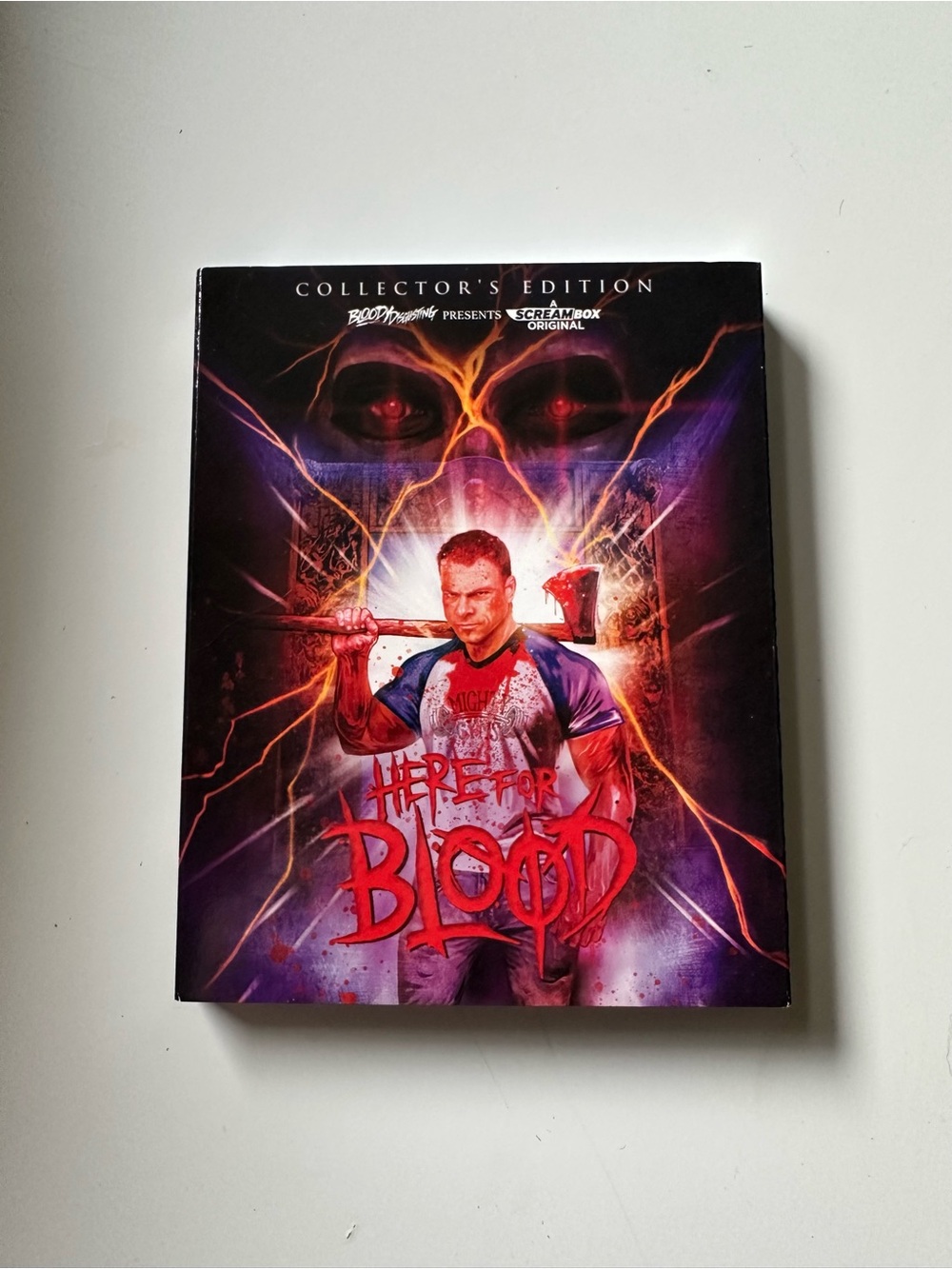 Here for Blood (Blu-ray, 2024) w/ Slipcover NEW
